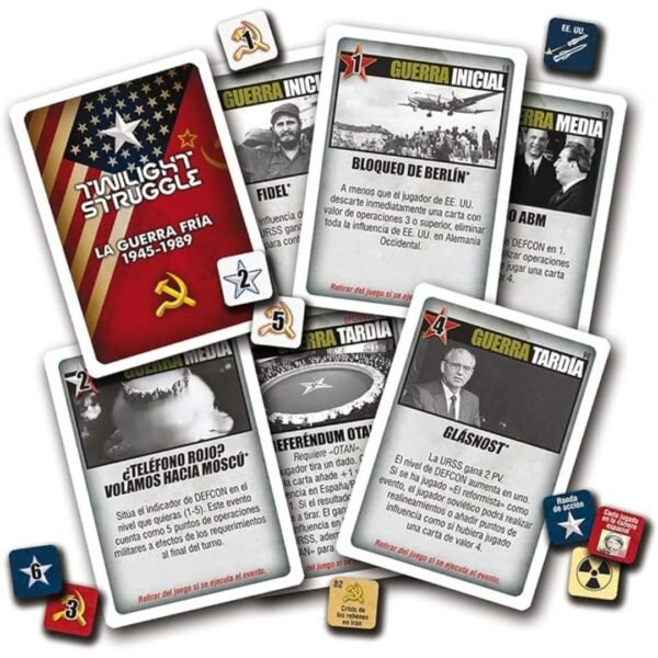 Twilight Struggle - juego de mesa-Spanish
