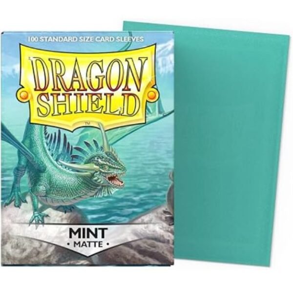 Dragon Shield mint matte Fundas para cartas de tamaño estándar mate