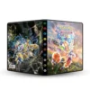 Album, 4 bolsillos, Stellar Crown, tapa dura, almacena 80 cartas