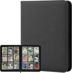 Album 9 Bolsillos hoja profecional Arkeiliy Card Binder 9 Pocket para 540 cartas
