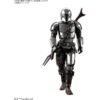 Bandai Hobby - 1/12 Mandalorian Beskar armadura (revestimiento de plata Ver.), [The Mandalorian]