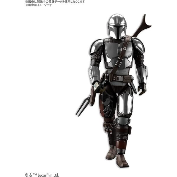 Bandai Hobby - 1/12 Mandalorian Beskar armadura (revestimiento de plata Ver.), [The Mandalorian]