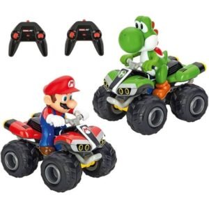 Carrera RC Mario Kart Quad Twin Pack - Mario y Yoshi Carrera RC Mario Kart Quad Twin Pack - Mario y Yoshi