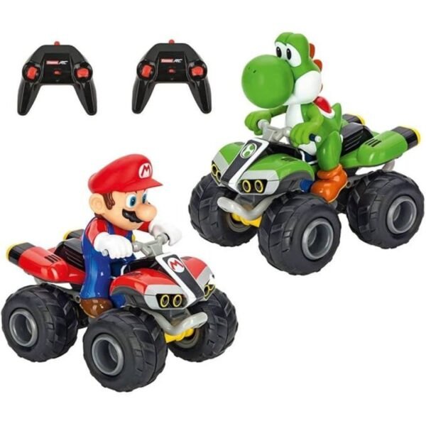 Carrera RC Mario Kart Quad Twin Pack - Mario y Yoshi Carrera RC Mario Kart Quad Twin Pack - Mario y Yoshi