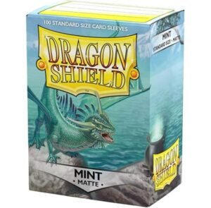 Dragon Shield mint matte Fundas para cartas de tamaño estándar mate