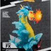 Estatua de coleccionista de lujo de 13 pulgadas de Pokémon Gyarados de Jazwares con aletas iluminadas