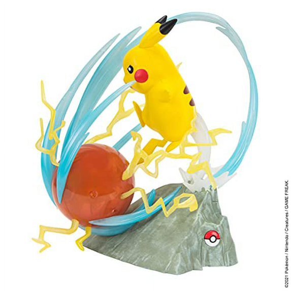 Estatua de coleccionista de lujo de Pikachu de Pokémon - Efectos de luz 213 Estatua de coleccionista de lujo de Pikachu de Pokémon - Efectos de luz