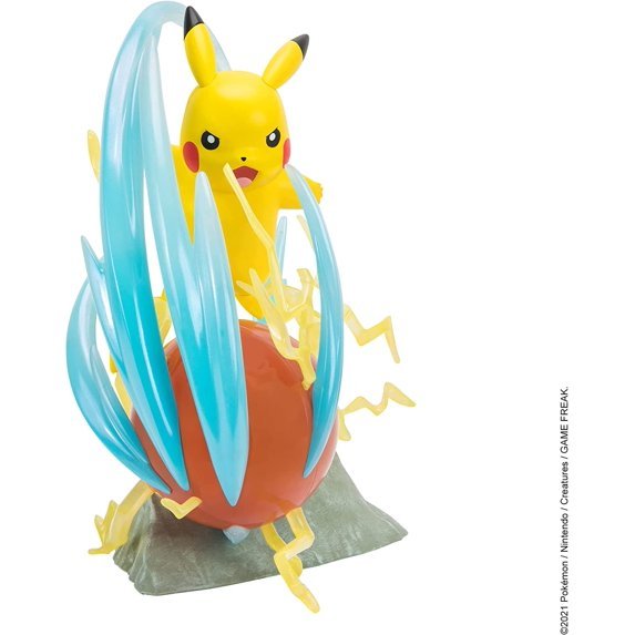 Estatua de coleccionista de lujo de Pikachu de Pokémon - Efectos de luz 43123 Estatua de coleccionista de lujo de Pikachu de Pokémon - Efectos de luz