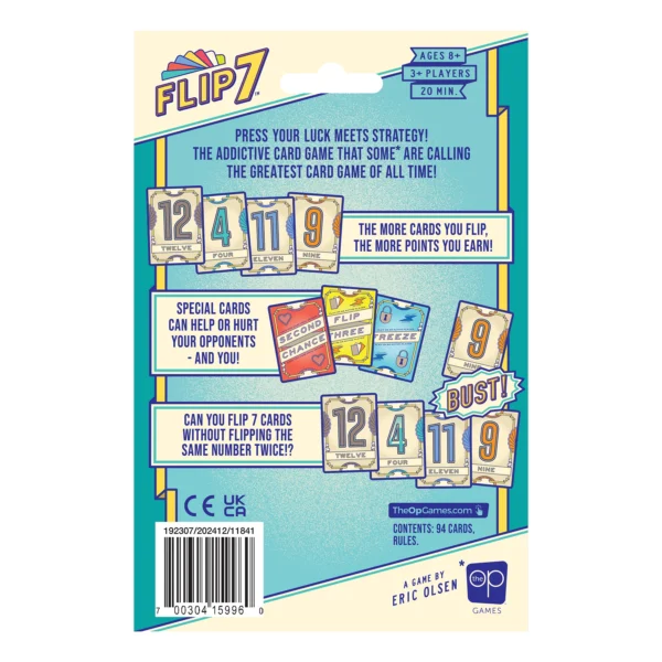 Flip 7™ - 2nd Edition 8 Flip 7™ - 2nd Edition