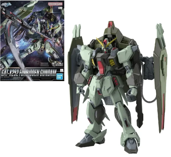 GUNDAM - FULL MECHANICS 1 100 Forbidden Gundam - Model Kit 123 GUNDAM - FULL MECHANICS 1/100 Forbidden Gundam - Model Kit
