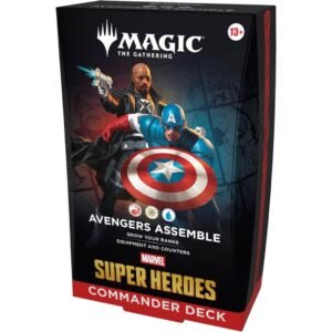 Magic The Gathering Marvel Super Heroes Commander Deck - Avengers Assemble Magic: The Gathering | Marvel Super Heroes Commander Deck - Avengers Assemble