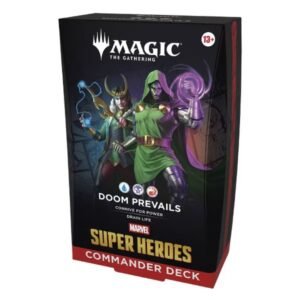 Magic The Gathering Marvel Super Heroes Commander Deck - Doom Prevails 1 Magic The Gathering | Marvel Super Heroes Commander Deck - Doom Prevails