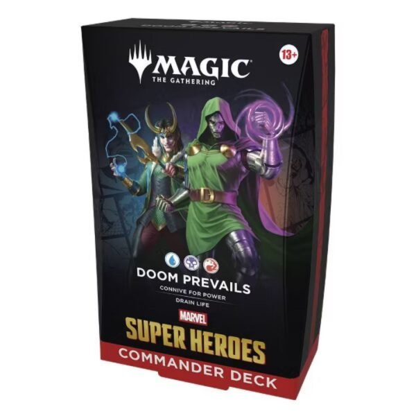 Magic The Gathering Marvel Super Heroes Commander Deck - Doom Prevails 1 Magic The Gathering | Marvel Super Heroes Commander Deck - Doom Prevails
