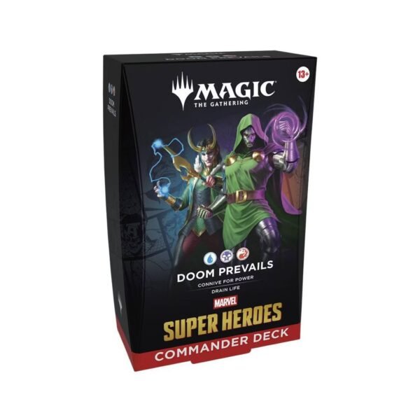 Magic The Gathering Marvel Super Heroes Commander Deck - Doom Prevails Magic The Gathering | Marvel Super Heroes Commander Deck - Doom Prevails