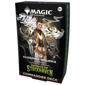 Magic: The Gathering Secrets of Strixhaven Commander Deck - Silverquill Influence (english)