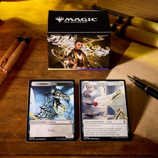 Magic The Gathering Secrets of Strixhaven Commander Deck34 Magic: The Gathering Secrets of Strixhaven Commander Deck - Silverquill Influence (spanish)