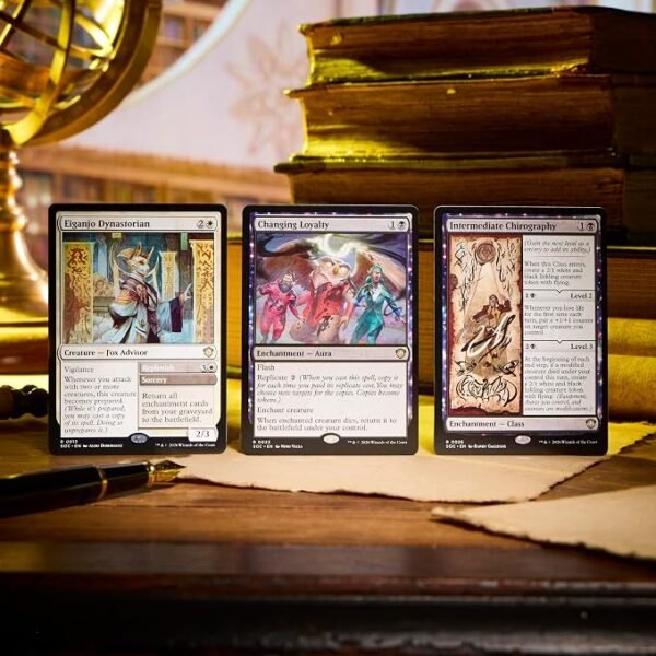 Magic The Gathering Secrets of Strixhaven Commander Deck5 Magic: The Gathering Secrets of Strixhaven Commander Deck - Silverquill Influence (spanish)