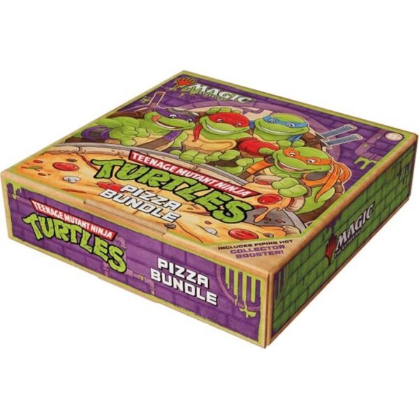 Magic The Gathering Tortugas Ninja Mutantes Adolescentes - Paquete de Pizza 11 Magic: The Gathering | Tortugas Ninja Mutantes Adolescentes - Paquete de Pizza
