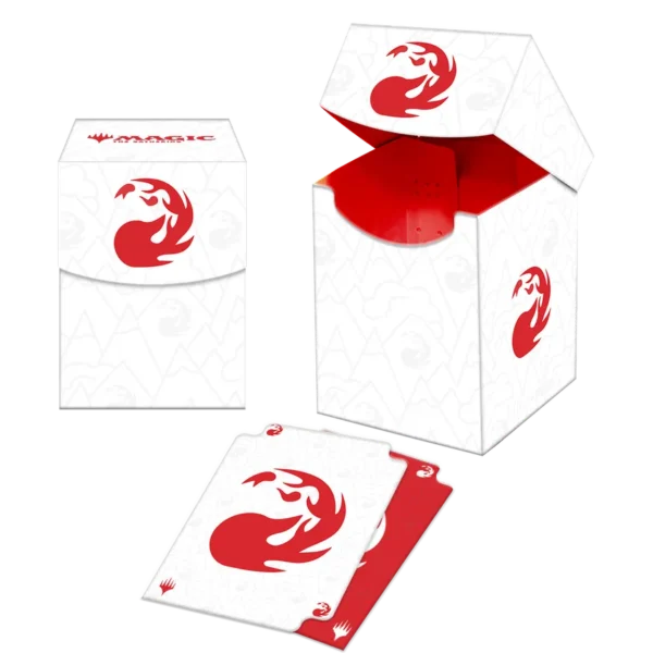 Mana 8 - 100+ DECK BOX® - Mountain for Magic The Gathering Mana 8 - 100+ DECK BOX® - Mountain for Magic: The Gathering