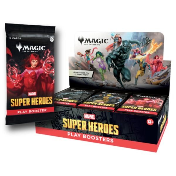 Marvel Super Heroes - Play Booster Display 1 Marvel Super Heroes - booster (english)