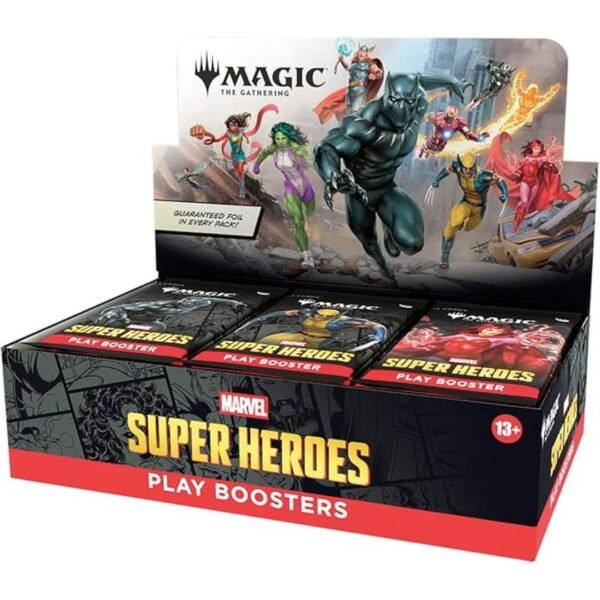 Marvel Super Heroes - Play Booster Display Marvel Super Heroes - booster (english)