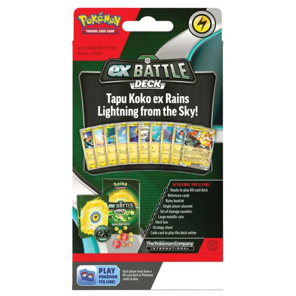 Mazo TAPU KOKO EX Battle Deck – ingles 4 Mazo TAPU KOKO EX Battle Deck – ingles