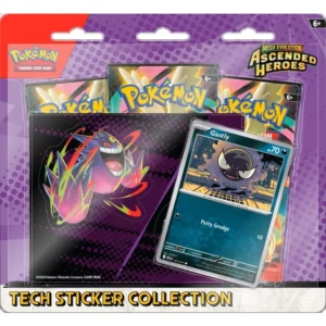 Mega Evolution 2.5 TCG Pokémon Ascended Heroes Tech Sticker Collection Gengar Gastly en Ingles 2 Mega Evolution 2.5 TCG Pokémon Ascended Heroes Tech Sticker Collection Gengar Gastly en Ingles