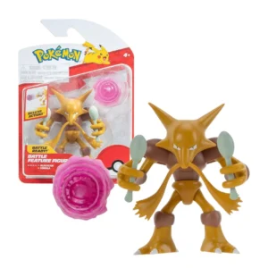 Pokemon Alakazam Battle Figure Jazwares 2 Pokemon Alakazam Battle Figure Jazwares