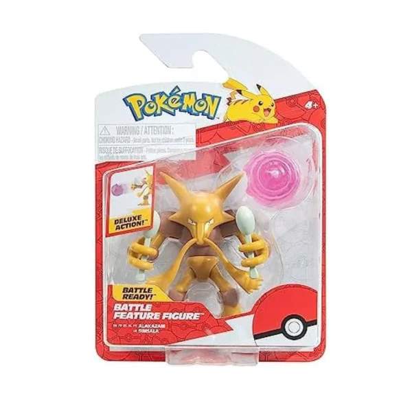 Pokemon Alakazam Battle Figure Jazwares Pokemon Alakazam Battle Figure Jazwares