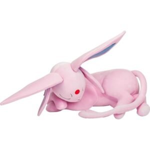 Pokemon Espeon - Peluche para dormir de 18 pulgadas en postura para dormir Pokemon Espeon - Peluche para dormir de 18 pulgadas en postura para dormir