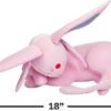 Pokemon Espeon - Peluche para dormir de 18 pulgadas en postura para dormir 324 Pokemon Espeon - Peluche para dormir de 18 pulgadas en postura para dormir