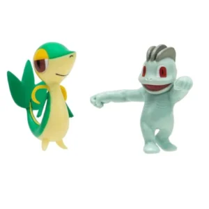 Pokemon Machop Snivy Battle Figure Pack Jazwares 2 Pokemon Machop Snivy Battle Figure Pack Jazwares