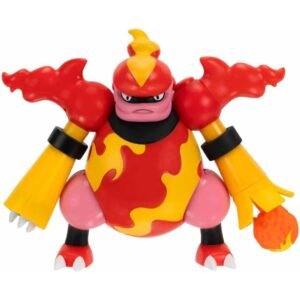 Pokemon Magmortar Battle Feature Figure Jazwares (sin caja) Pokemon Magmortar Battle Feature Figure Jazwares (sin caja)