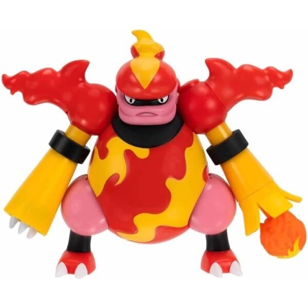 Pokemon Magmortar Battle Feature Figure Jazwares (sin caja)