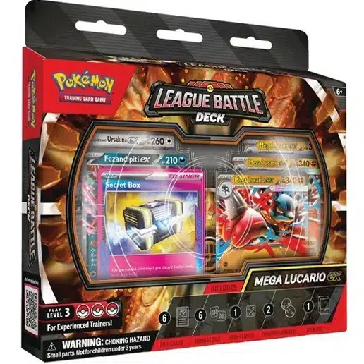 Pokemon Mega Lucario ex League Battle Deck – Español