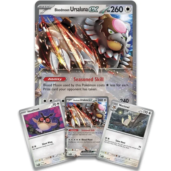 Pokemon TCG Bloodmoon Ursaluna ex Box – español