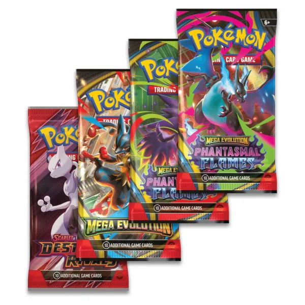 Pokémon TCG Lata Mega Charizard X Tin en ingles 3 Pokémon TCG Lata Mega Charizard X Tin en ingles