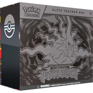 Pokémon TCG Mega Evolution—Caja de entrenador Elite Pitch Black Pokémon TCG: Mega Evolution—Caja de entrenador Elite Pitch Black