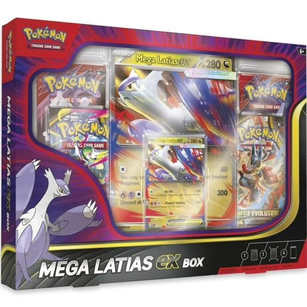 Pokémon TCG Mega Latias ex Box ingles Pokémon TCG Mega Latias ex Box ingles