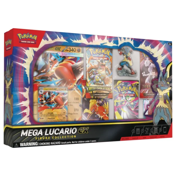 Pokémon TCG Mega Lucario ex Figure Collection – ingles 1 Pokémon TCG Mega Lucario ex Figure Collection – ingles