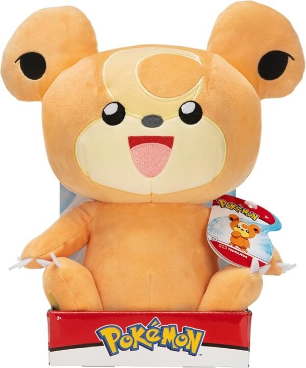Pokemon Teddiursa Plush - Peluche de Pokémon de 12 23123 Pokemon Teddiursa Plush - Peluche de Pokémon
