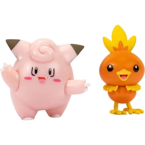 Pokémon Torchic y Clefairy Battle Figure Pack