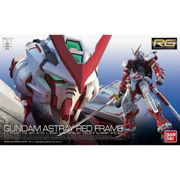 RG #19 Gundam Astray Red Frame (1144 Scale) Plastic Gundam Model Kit RG #19 Gundam Astray Red Frame (1/144 Scale) Plastic Gundam Model Kit