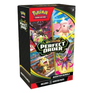 Sobre Pokémon Perfect Order TCG Mega Evolution 3 Booster Bundle ESPAÑOL