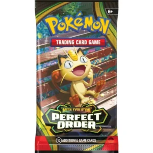 Sobres TCG Mega Evolution 3 Perfect Order Pokémon Booster Pack (español)