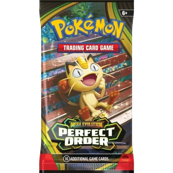 Sobres TCG Mega Evolution 3 Perfect Order Pokémon Booster Pack (español)