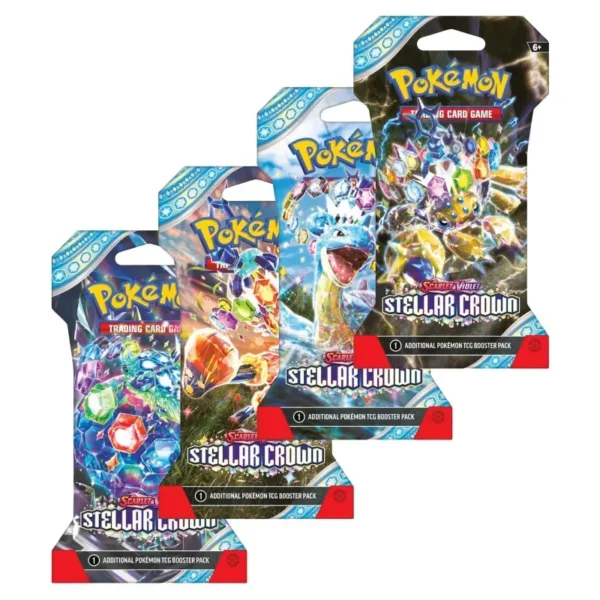 Stellar Crown Sleeved Booster Pack (Español)
