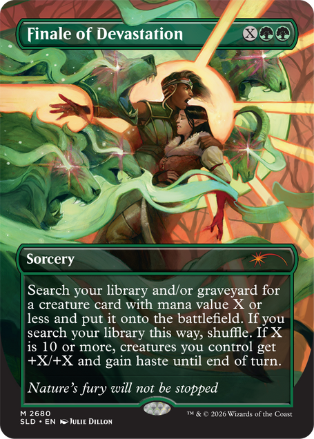 Magic: The gathering Secret Lair Drop Series: Their Magic Is Limitless (non foil edition)