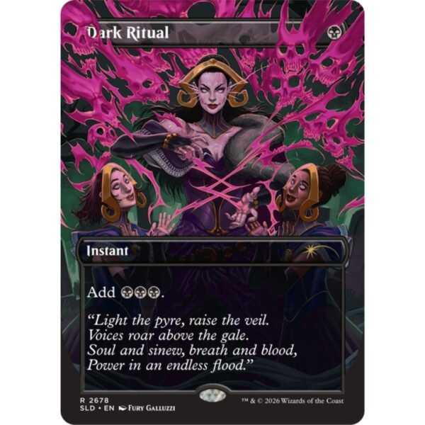 Magic: The gathering Secret Lair Drop Series: Their Magic Is Limitless (non foil edition)