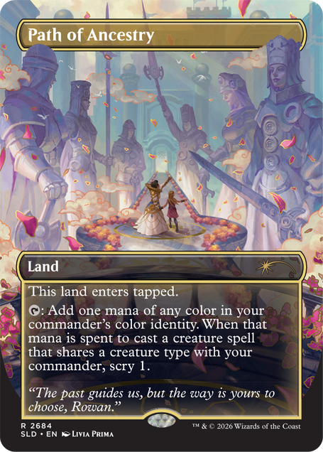 Magic: The gathering Secret Lair Drop Series: Their Magic Is Limitless (non foil edition)